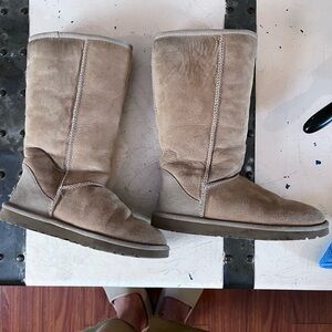 COPY - UGG classic tall II boot size 7 color sand used condition